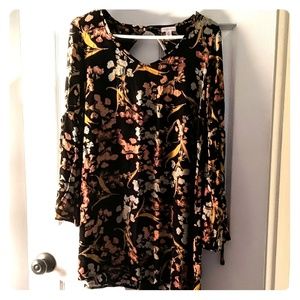 Flowy Floral Mini Dress
